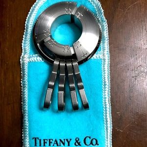 Tiffany & Co Streamerica Valet Key Ring
